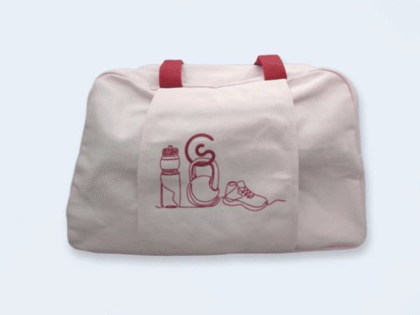 Bolsa solidaria laminada de rafia