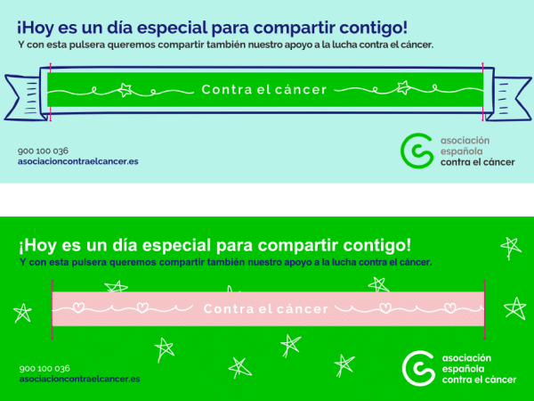 Pulseras eventos tela (Pack 25)