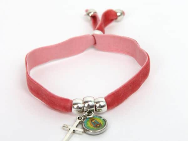 Pulsera Terciopelo Bautizo