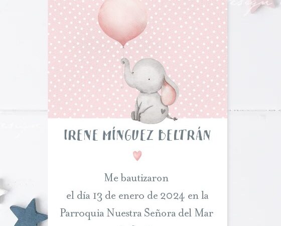 Recordatorios Bautizos