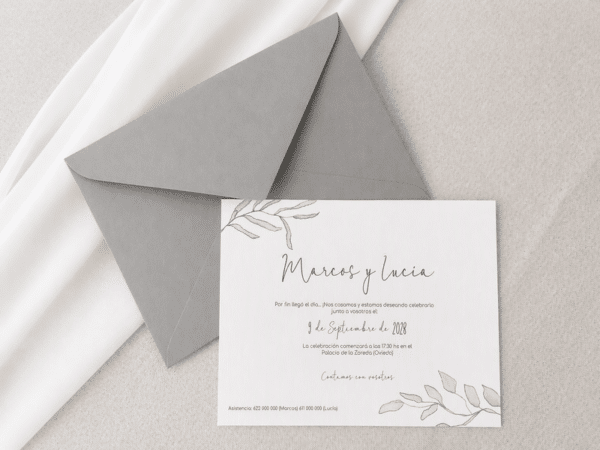 Invitación AQUAMARINE