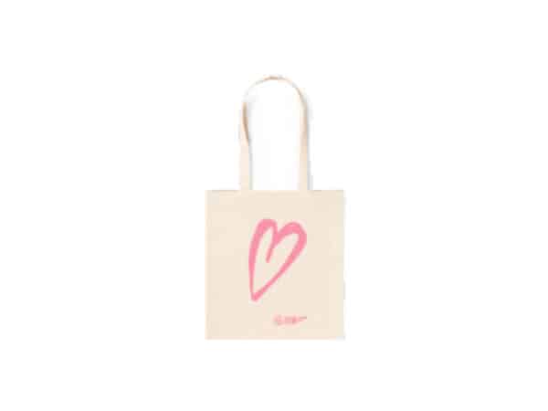 Bolsa tote corazón