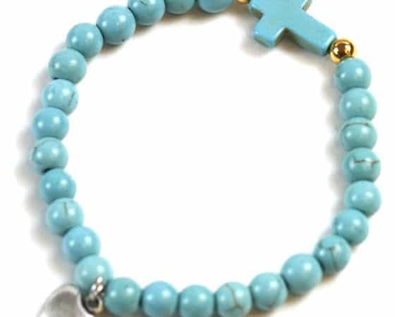 Pulseras Abalorios Bautizo